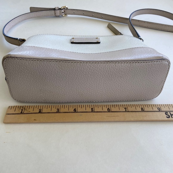 Kate Spade Leather Color Block Cross Body Bag Purse - Picture 11 of 12